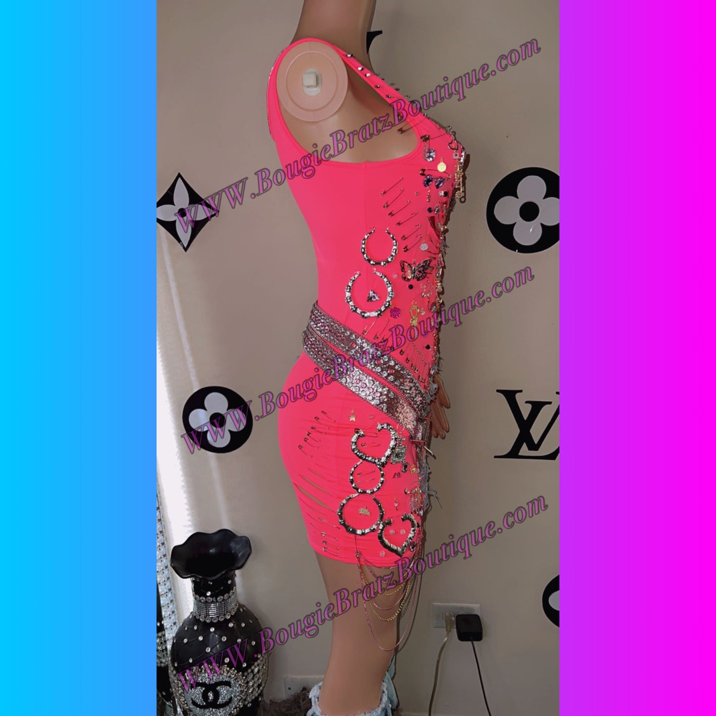 Custom 3 piece mini true dress set