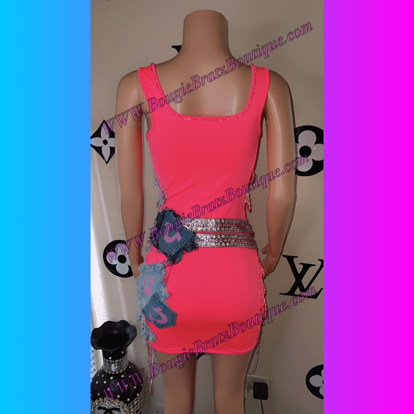 Custom 3 piece mini true dress set