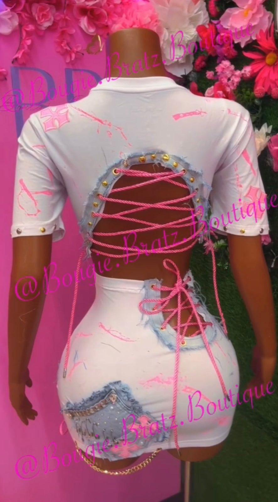 Chris Brown custom outfit