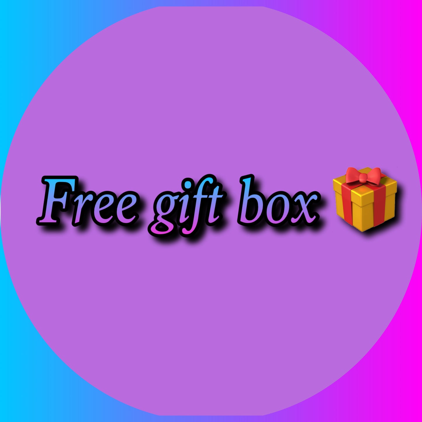 Free gift box